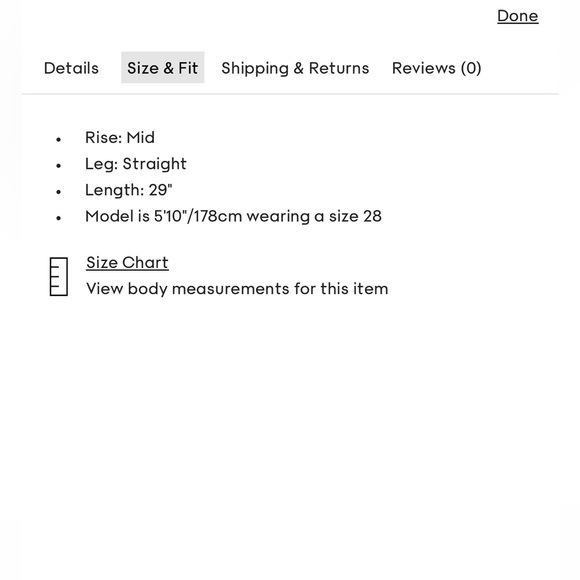 ‘90s Jean - AGOLDE - Size 25 - Color: Imagine - NWOT - Picture 10 of 13